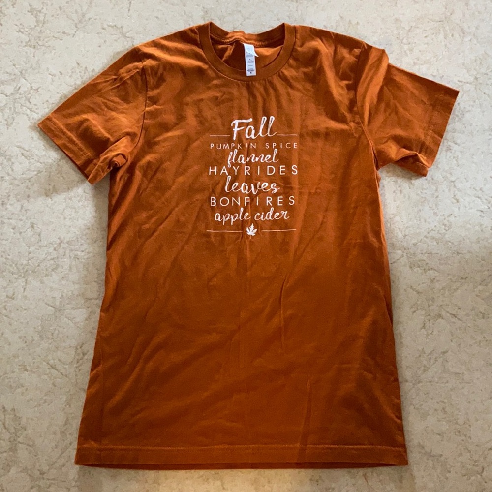 Fall themed tee